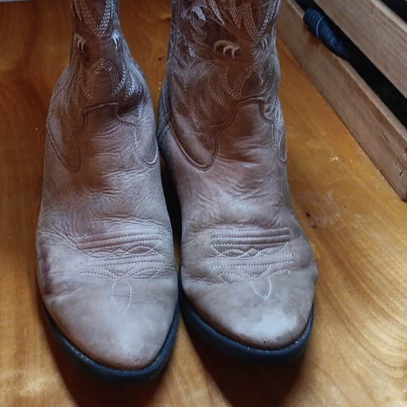 Old west cowboy boots girls size 2.5 - Picture 2 of 13